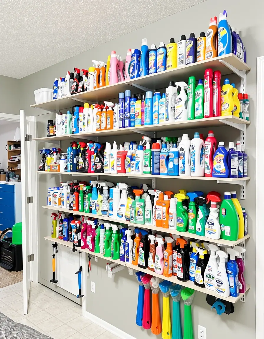 Organizador vertical para colgar en la puerta del armario de cocina