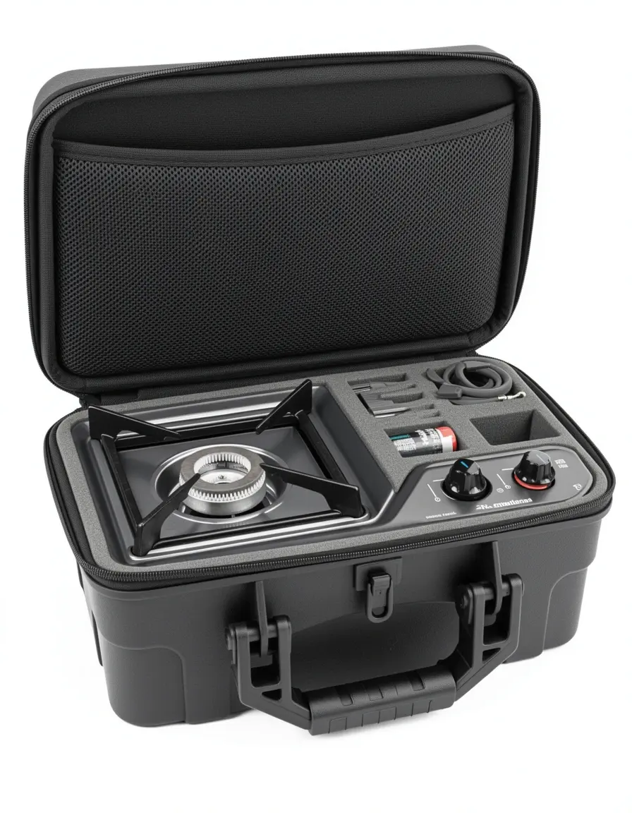 Funda protectora para cocina camping gas portátil