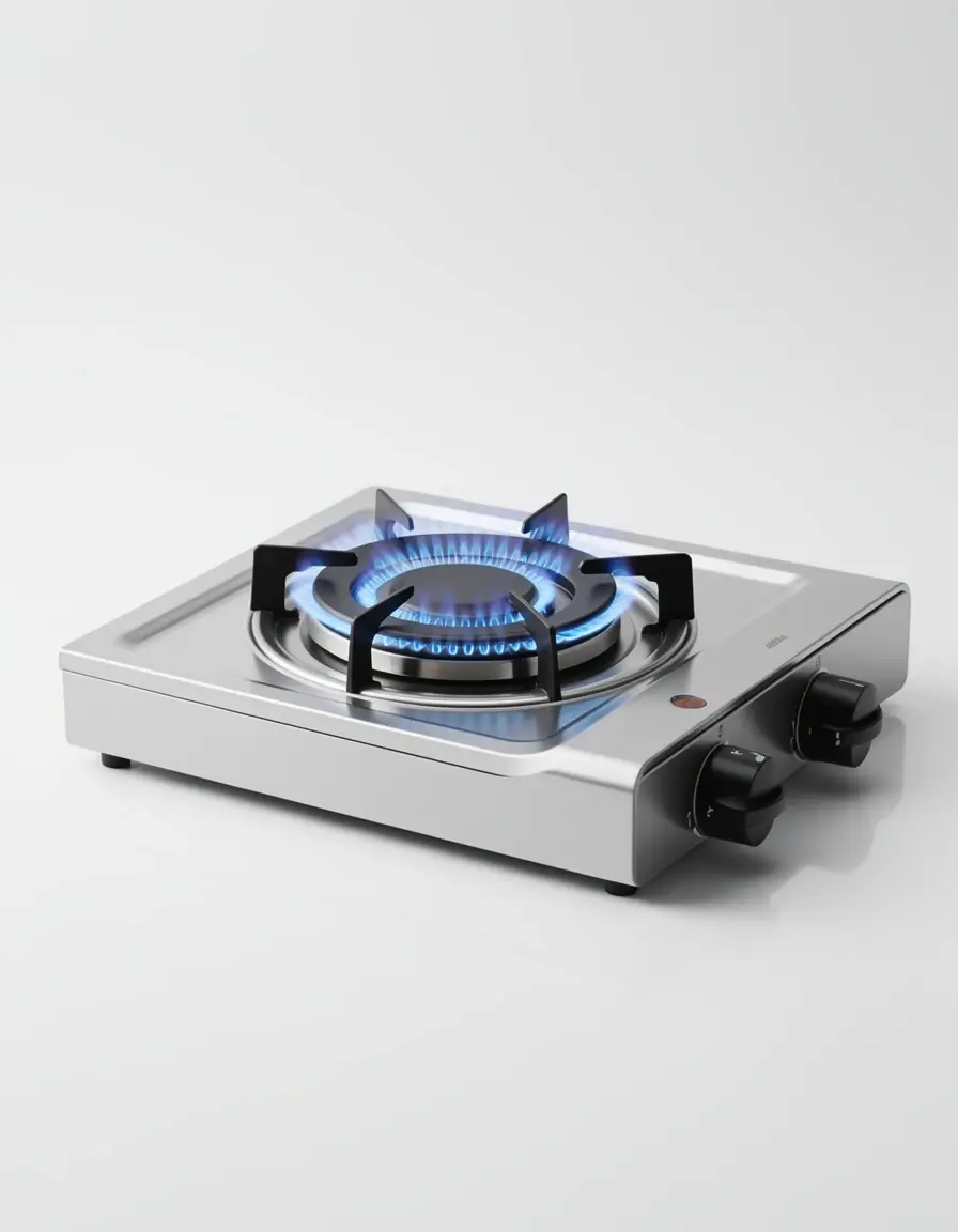 Single Burner Portable gas stove compact design