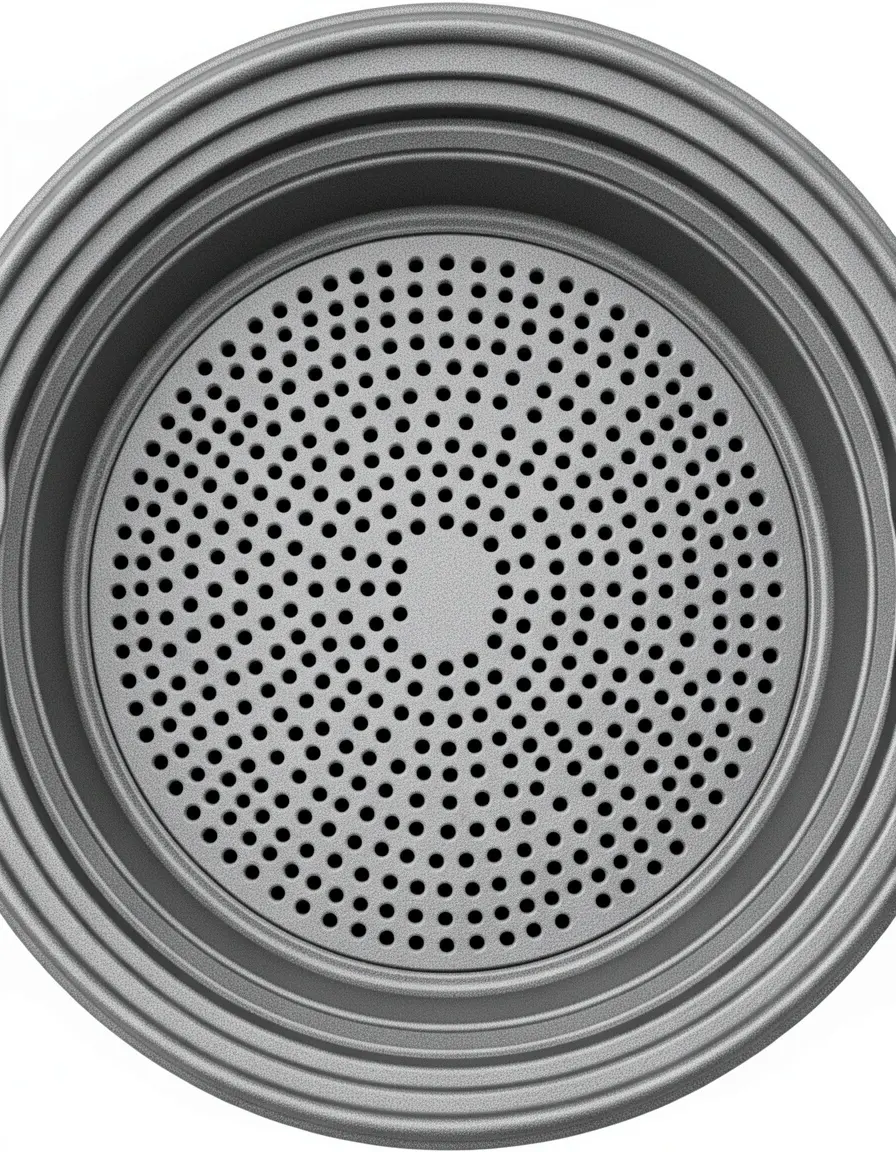Colador insertable para ollas grandes de acero inoxidable