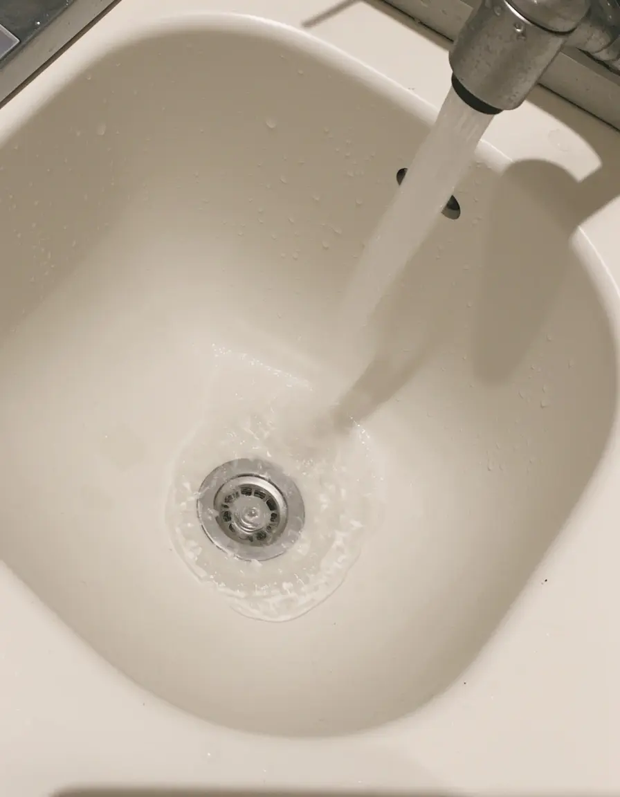 Fregadero de juguete con sistema de circulación de agua real