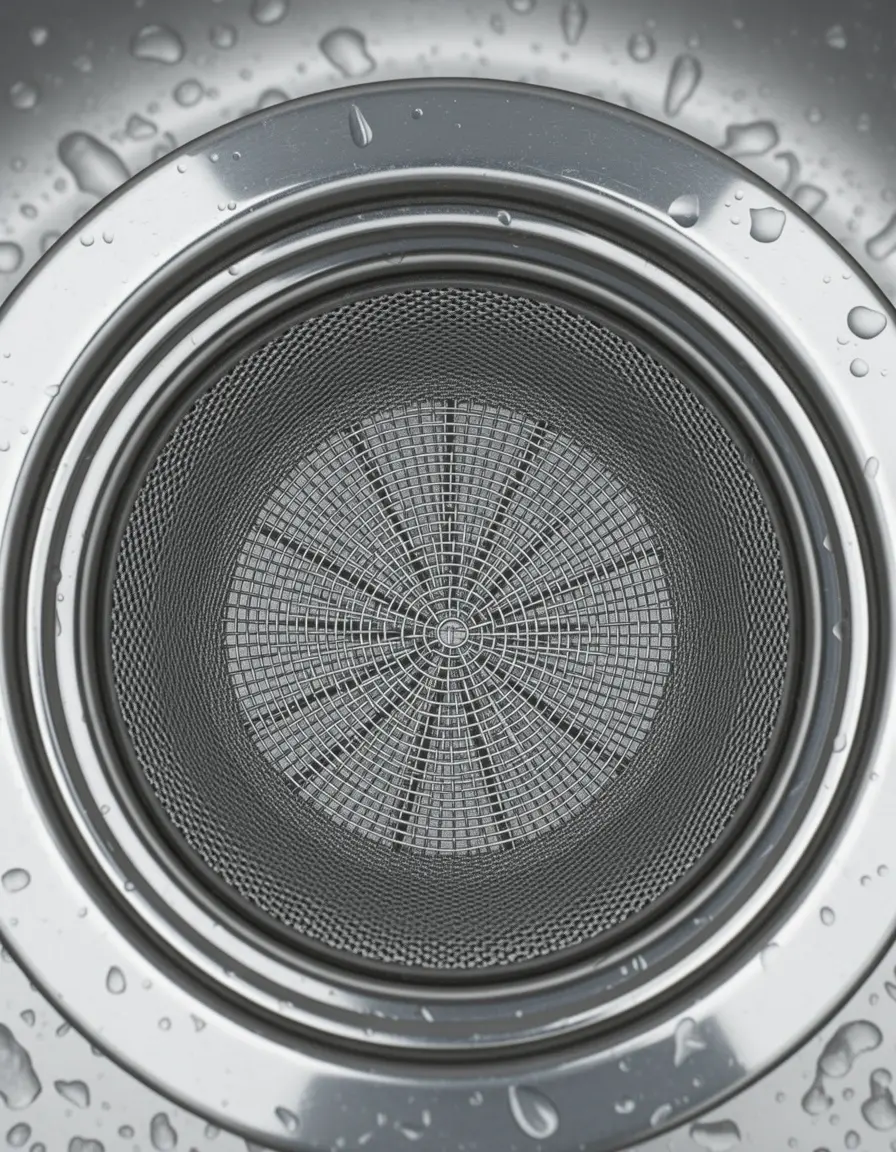 Filtro de malla de acero inoxidable para desagüe de fregadero
