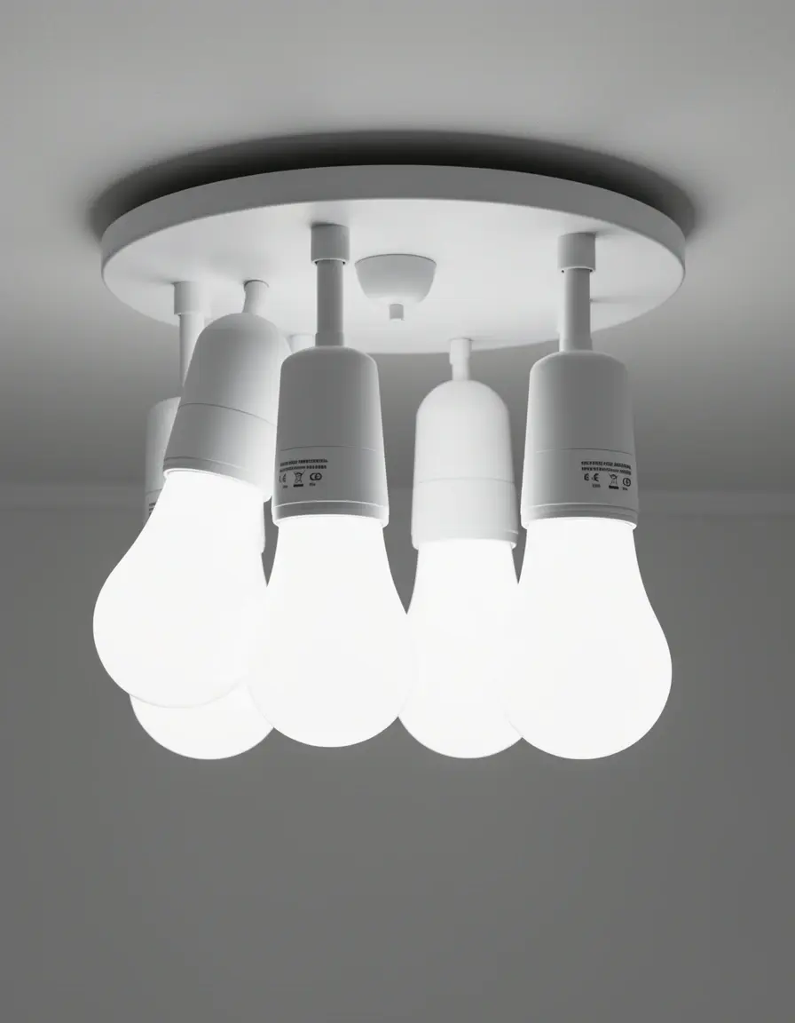 Set de bombillas LED de alta eficiencia para lampara techo cocina