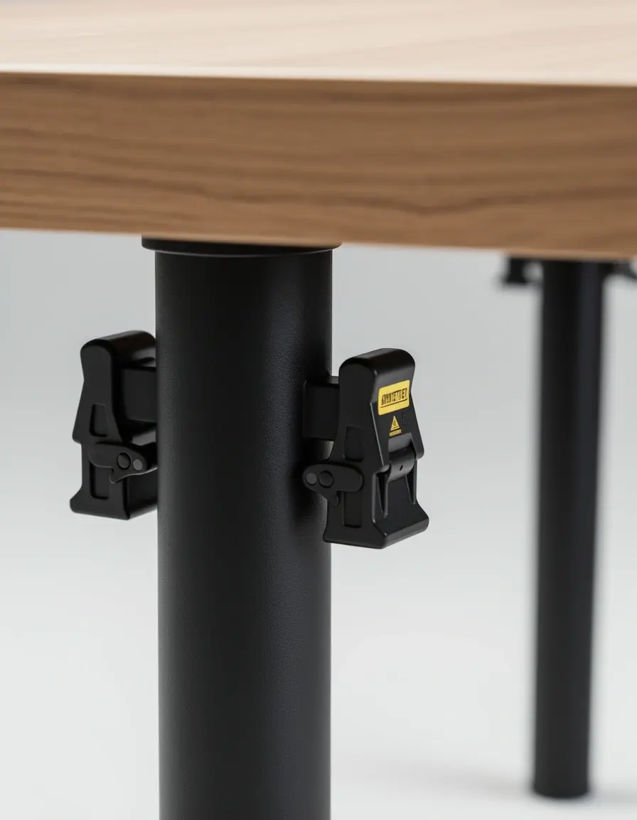 Cierres de seguridad para patas de mesa plegable