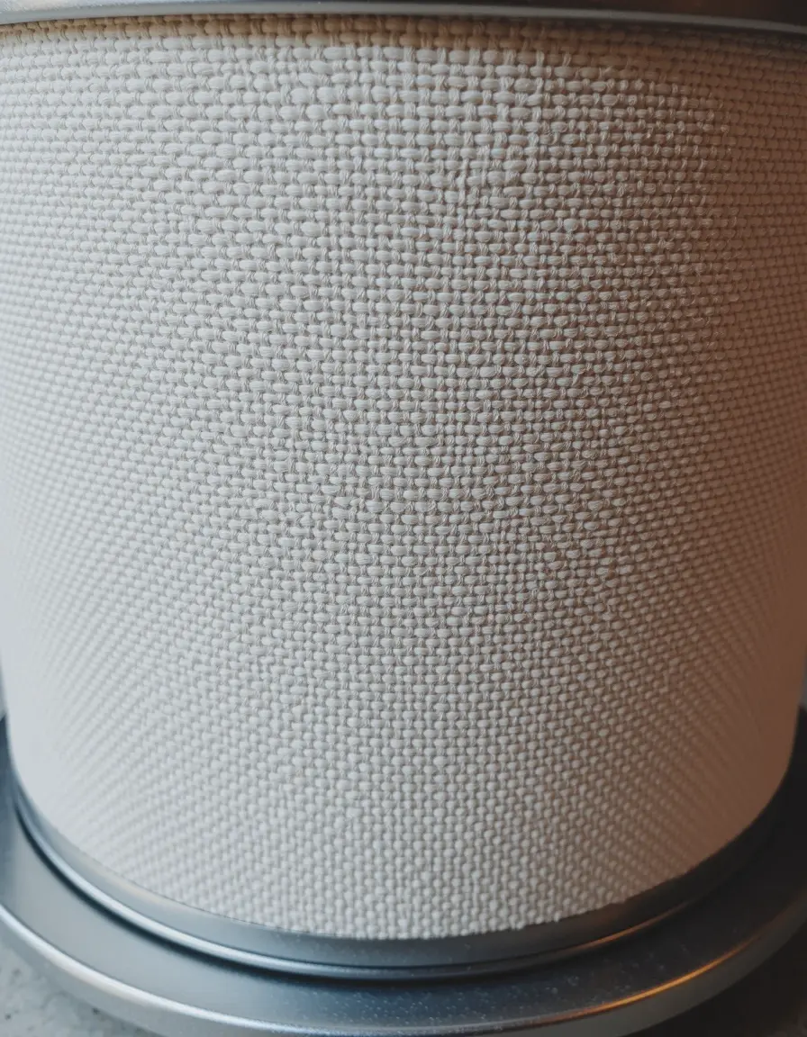 Primer plano de paño con textura rugosa fregando una olla