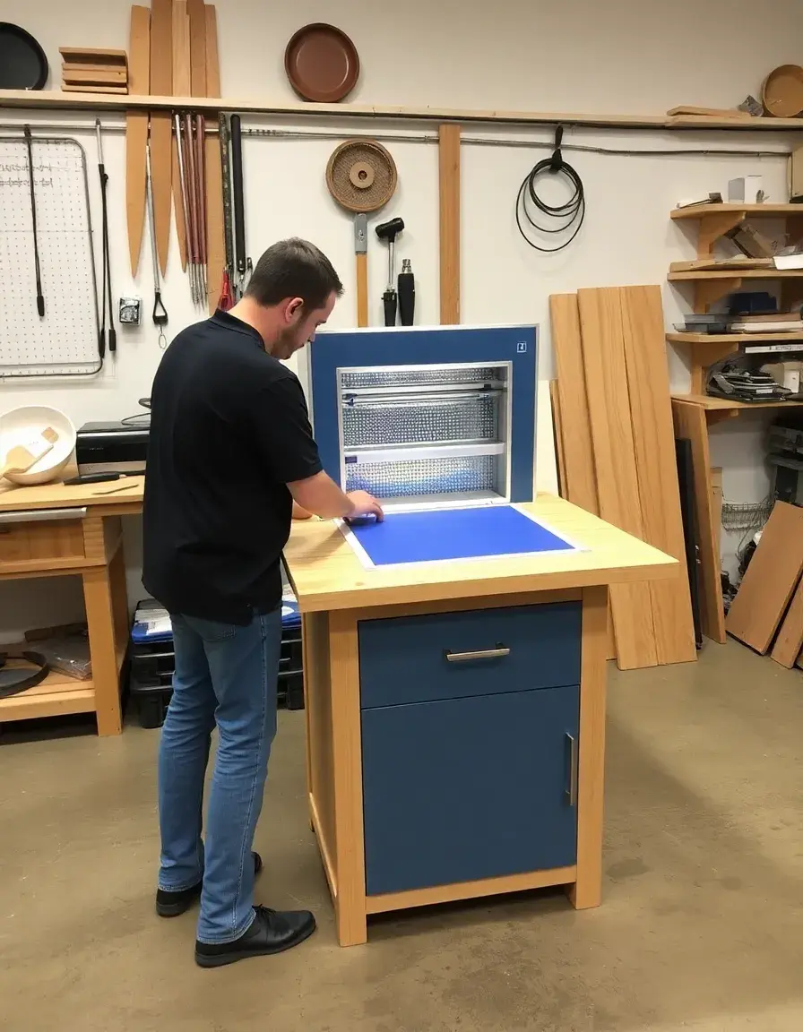 Soporte de papel de cocina con cortador integrado