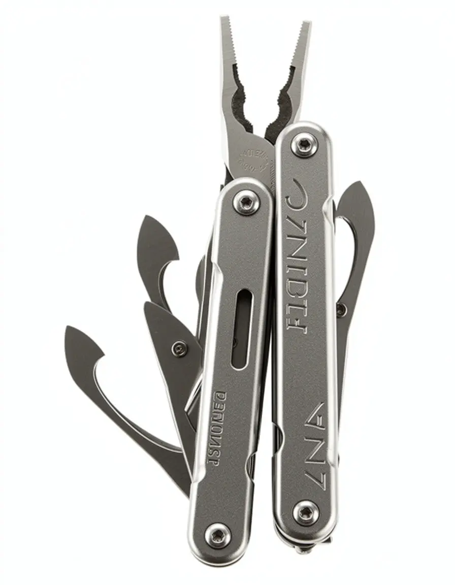 Multiherramienta con alicates y cuchillo para camping
