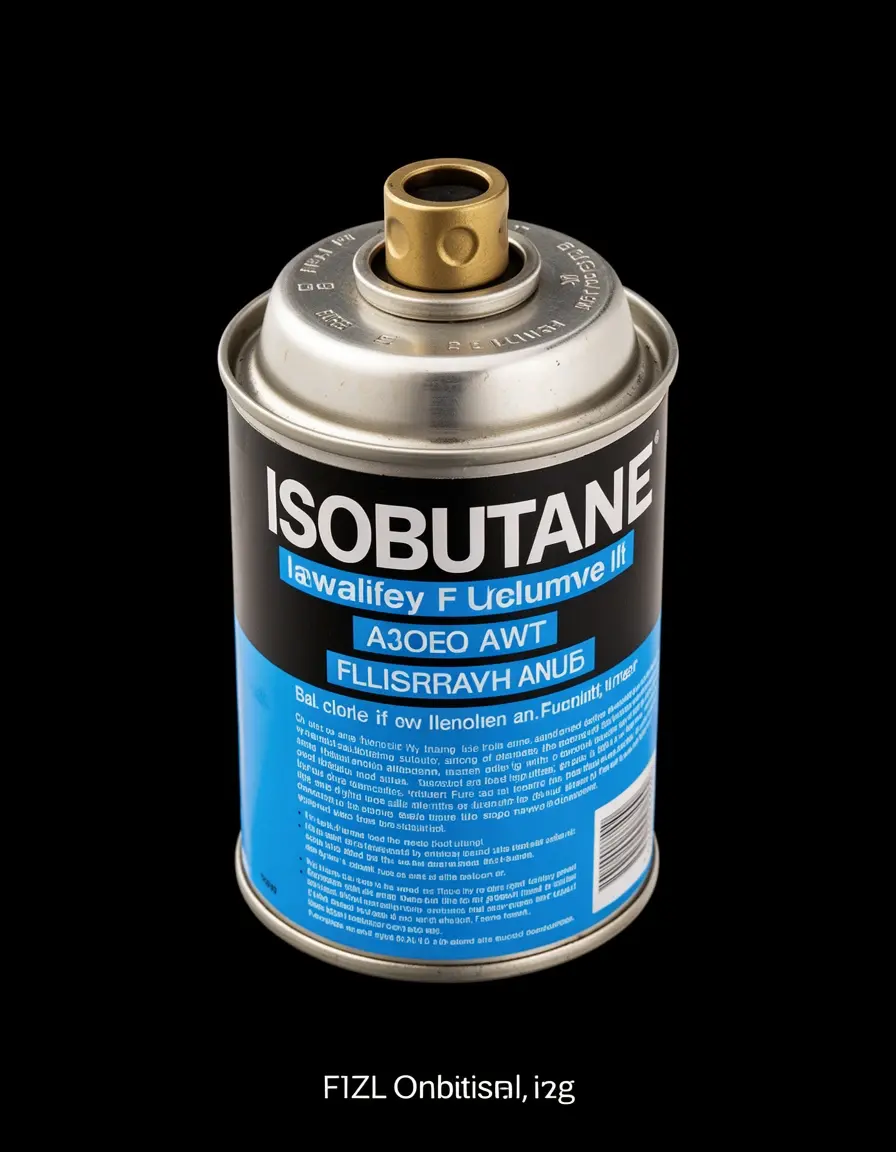 Cartucho de combustible isobutano para estufa de camping