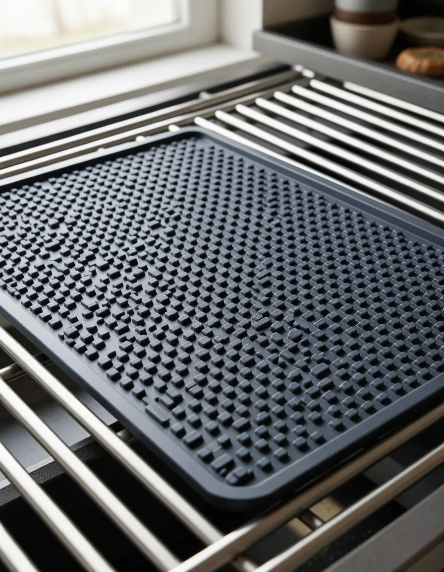Protector de silicona para superficie de estufa a gas