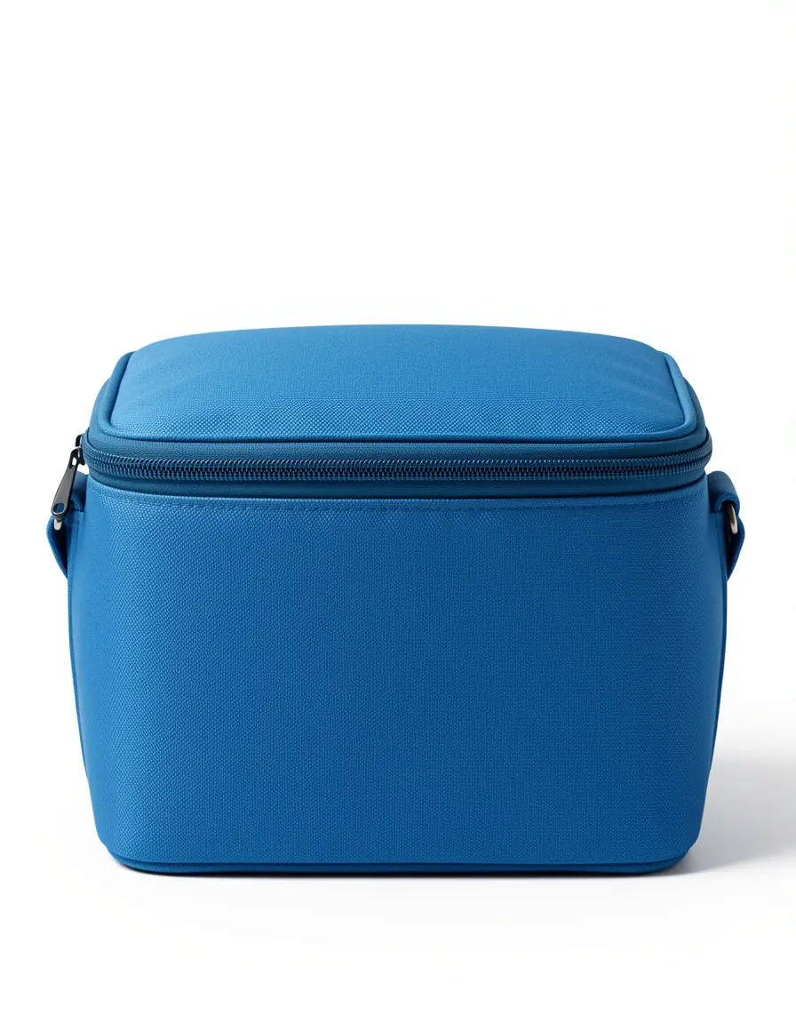 Bolsa térmica aislante azul para alimentos y bebidas