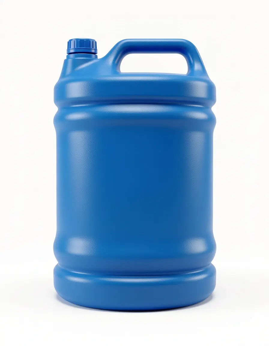 Garrafa de agua plegable de 5 litros expandida