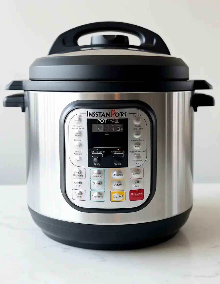 Smart electric pressure cooker with digital display