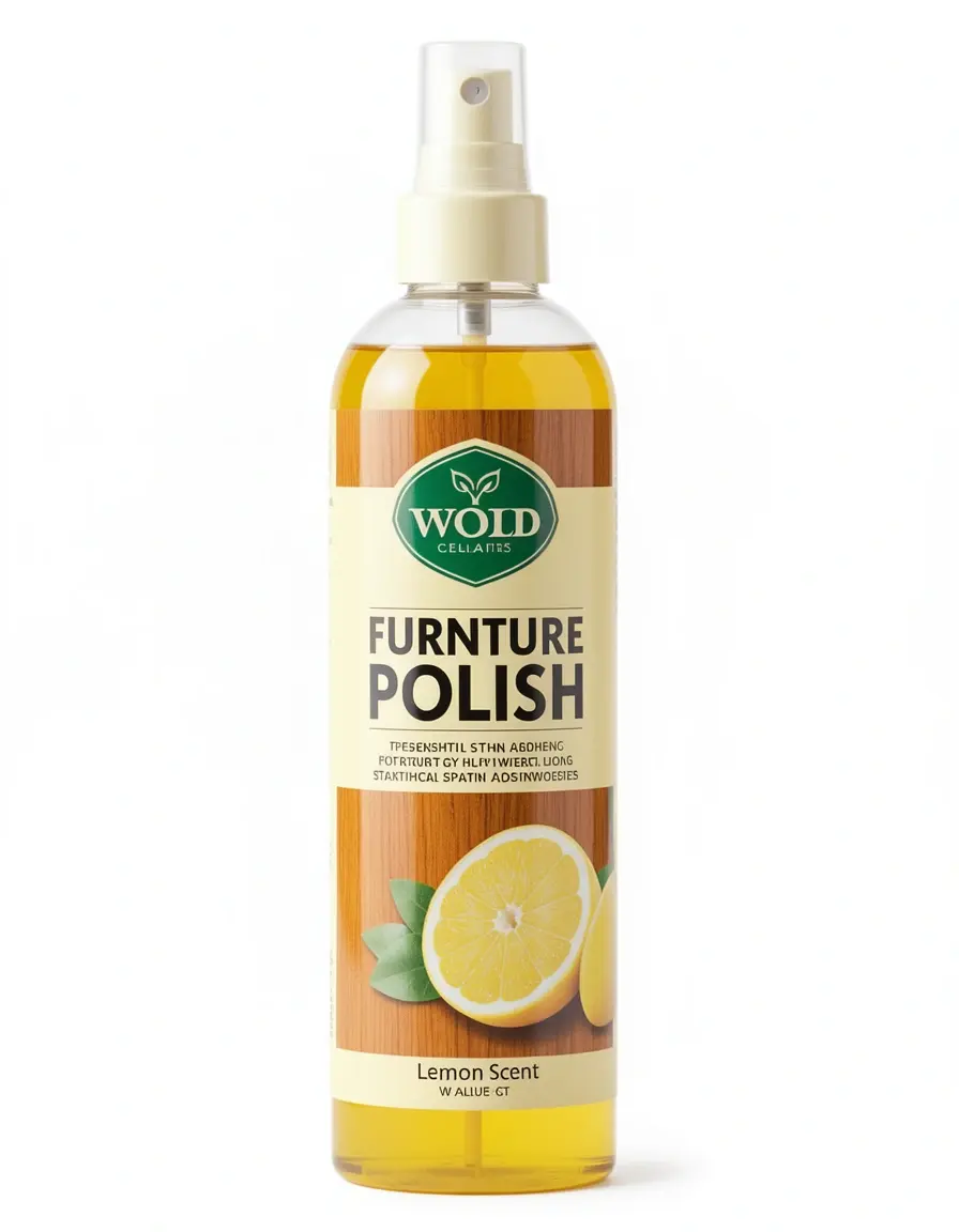 Spray abrillantador de muebles para madera aroma limón
