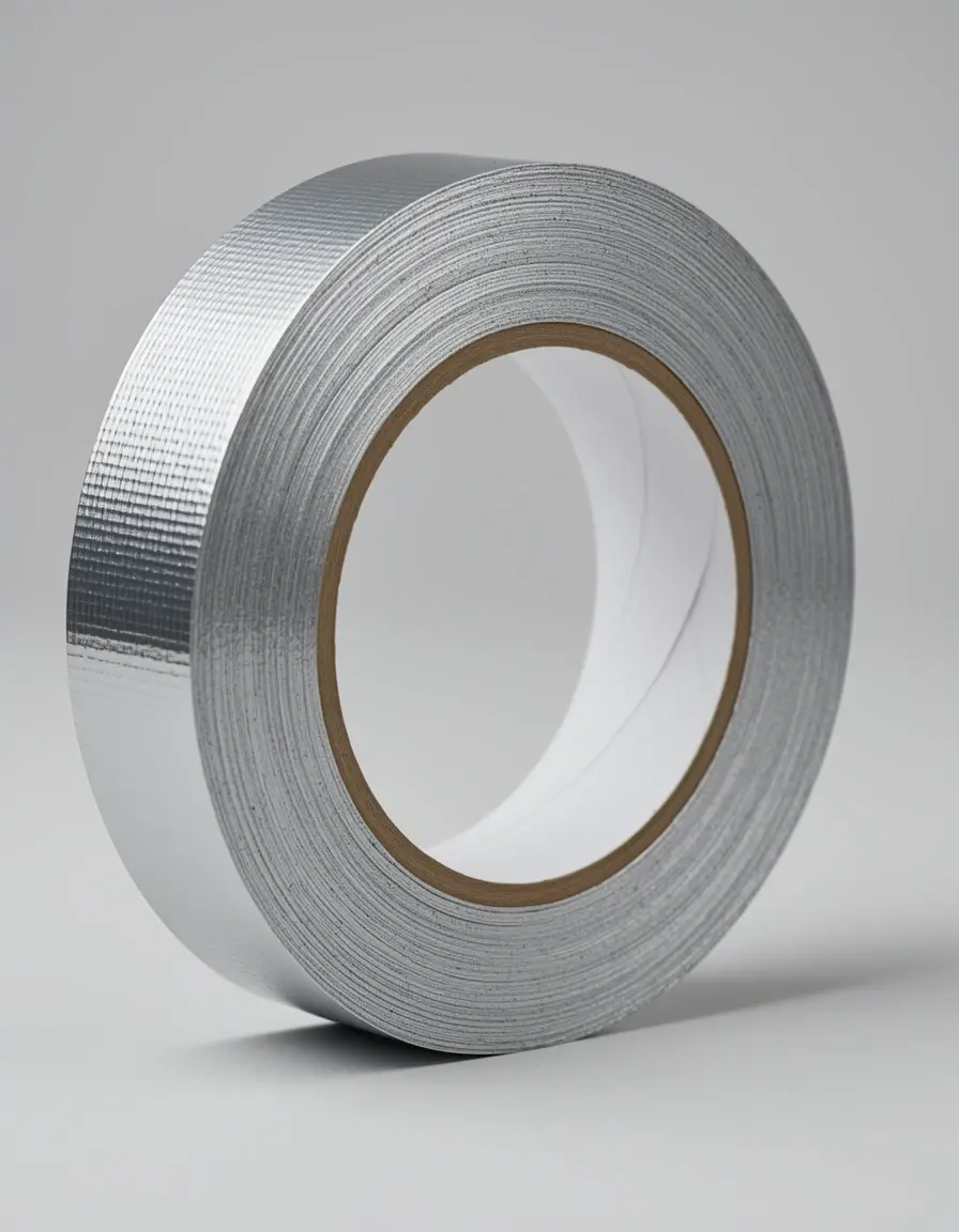 Cinta de aluminio para sellar conductos de ventilación