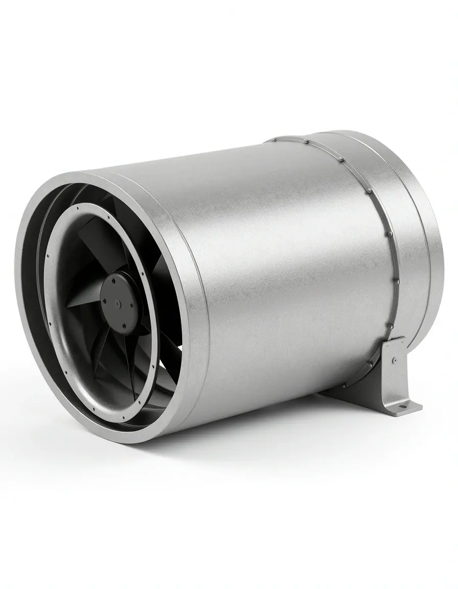 Ventilador en línea para conducto de extracción