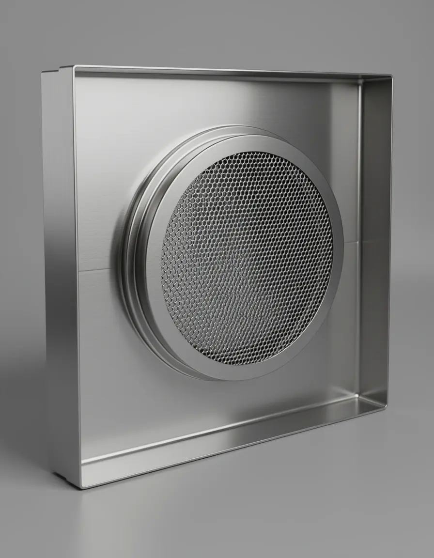 Filtro deflector de acero inoxidable para campana industrial
