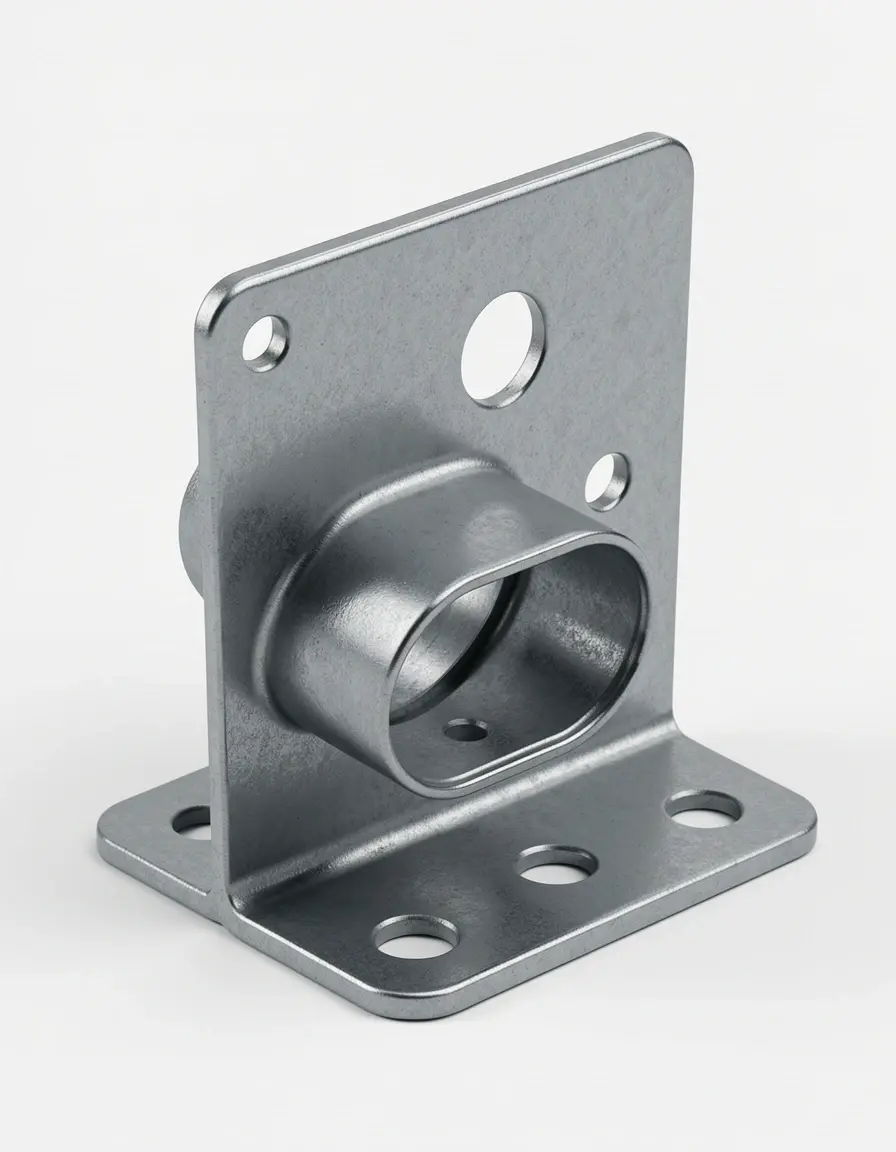 Soporte metálico de montaje para extractor de cocina