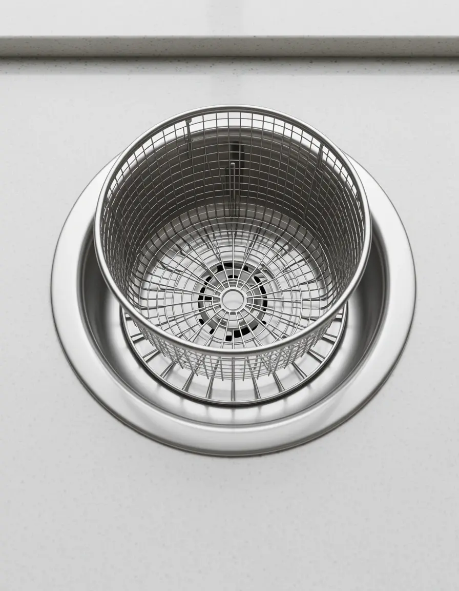 Filtro de desagüe de acero inoxidable para fregadero de cocina