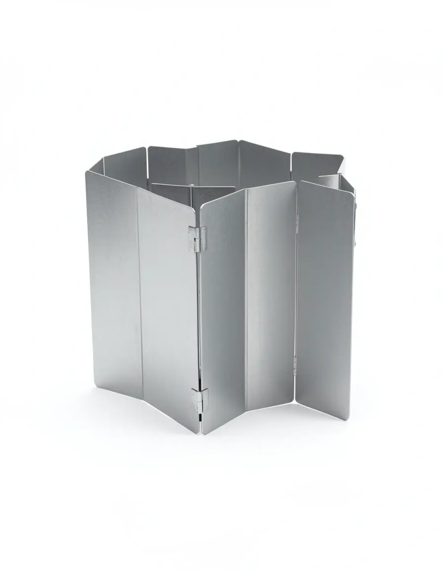 Paravientos de aluminio para hornillo