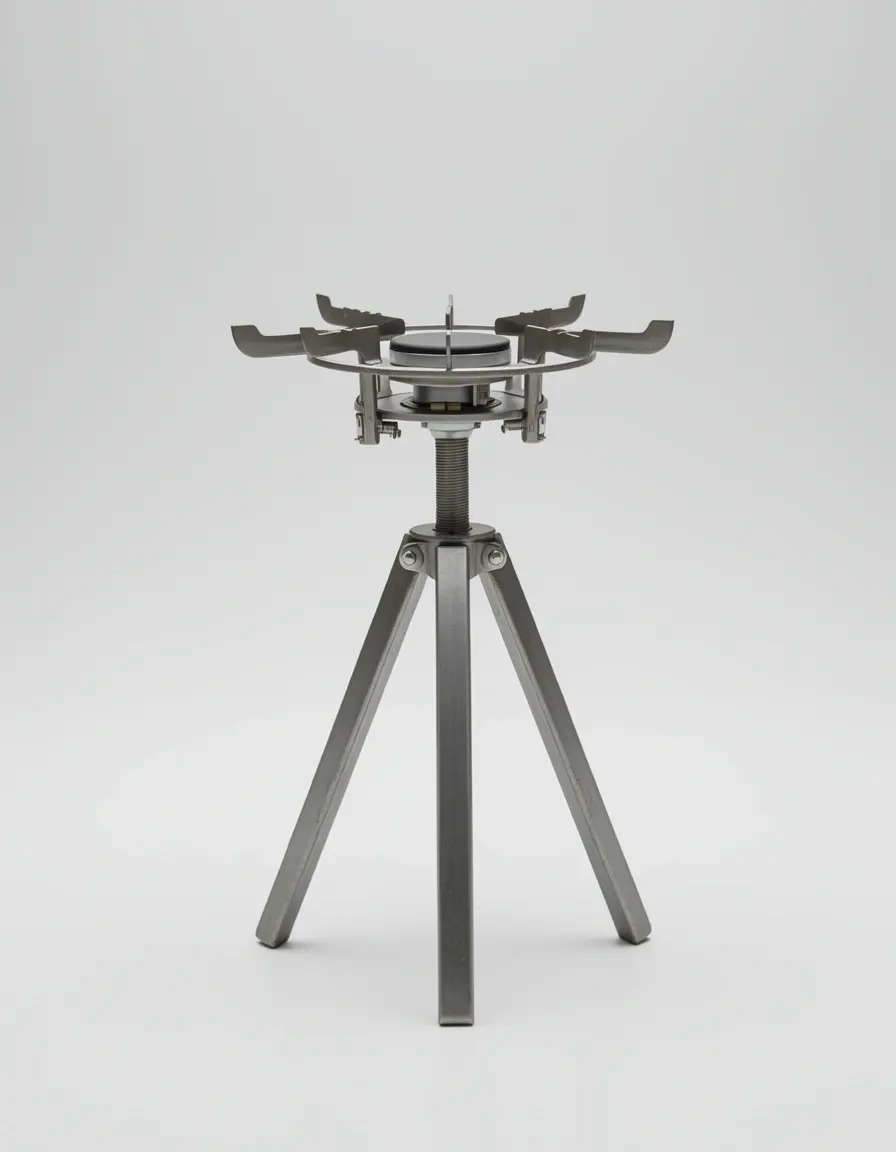 Soporte metálico para quemador de cocina
