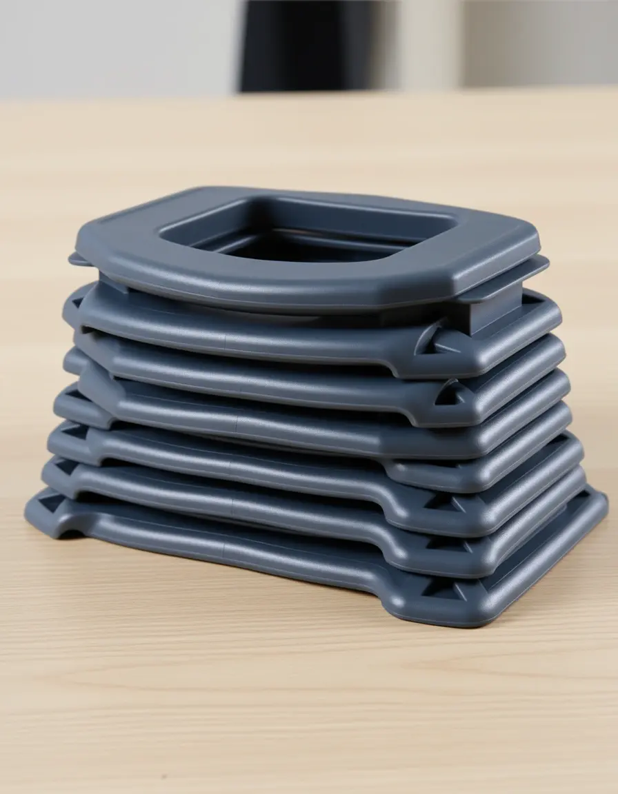 Elevadores ajustables de plástico para patas de sillas