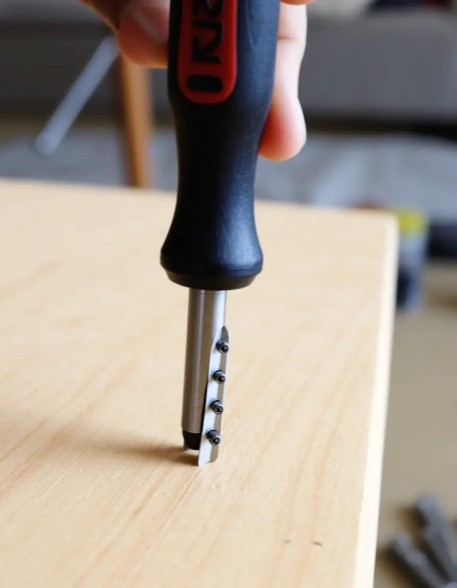 Destornillador magnético multi-punta para montaje de muebles de cocina
