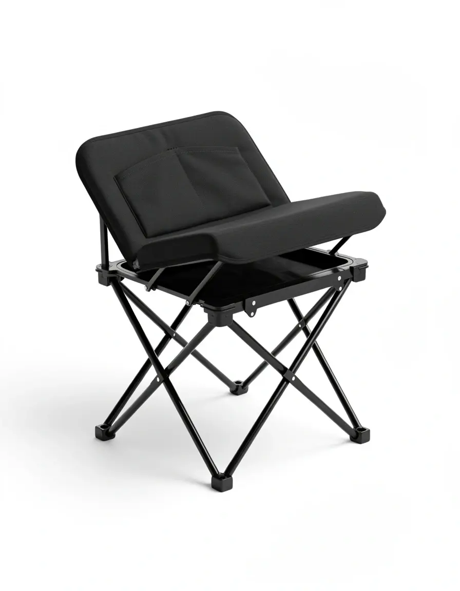 Silla plegable compacta para mesa cocina pequeña
