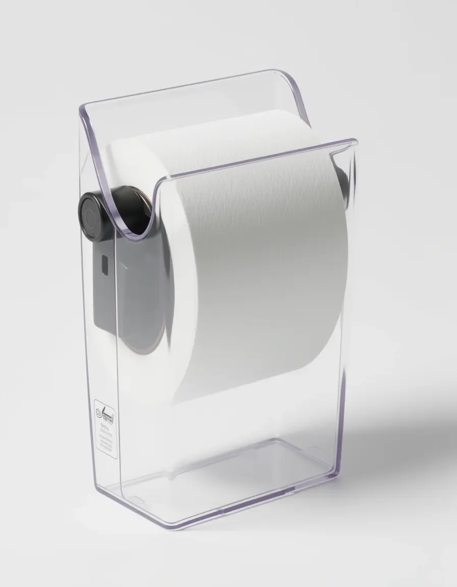 Cortador de film transparente con cuchilla deslizante