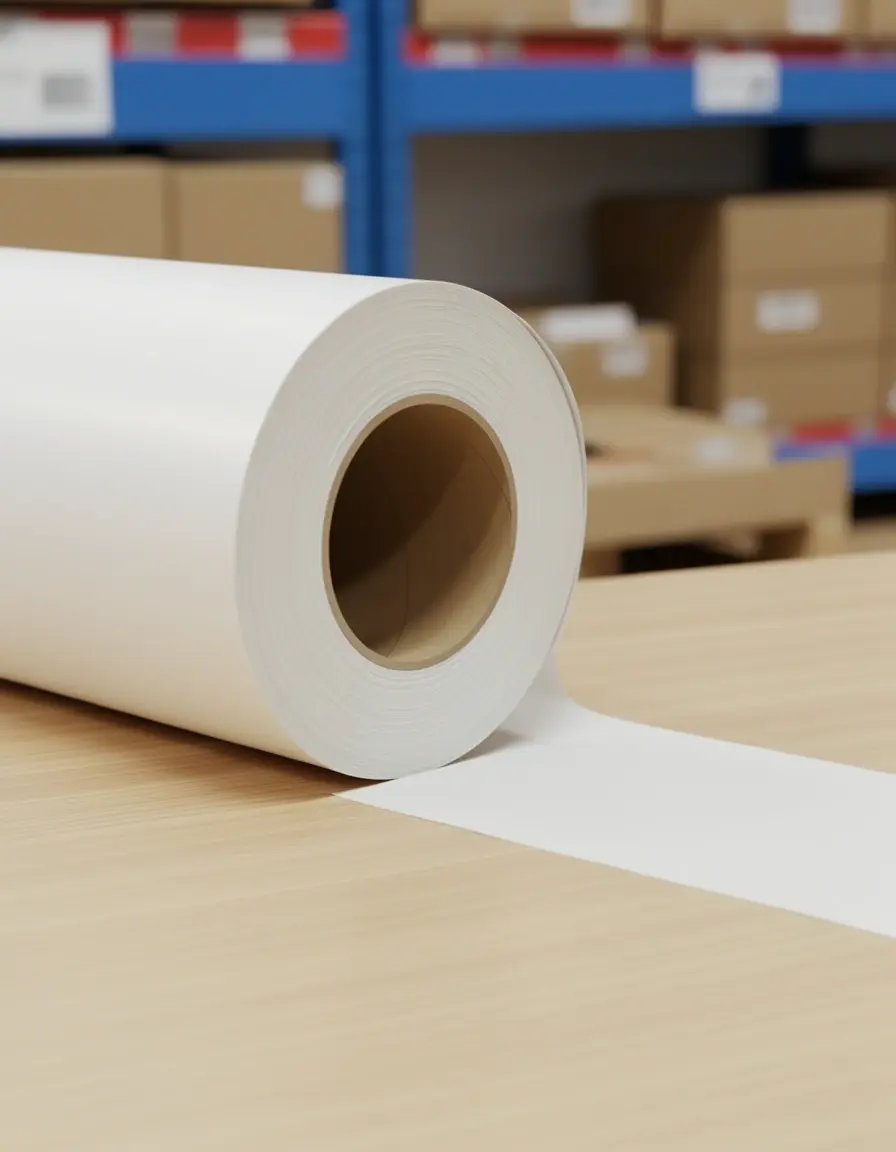 Rollo de vinilo adhesivo protector para estantes y cajones de cocina
