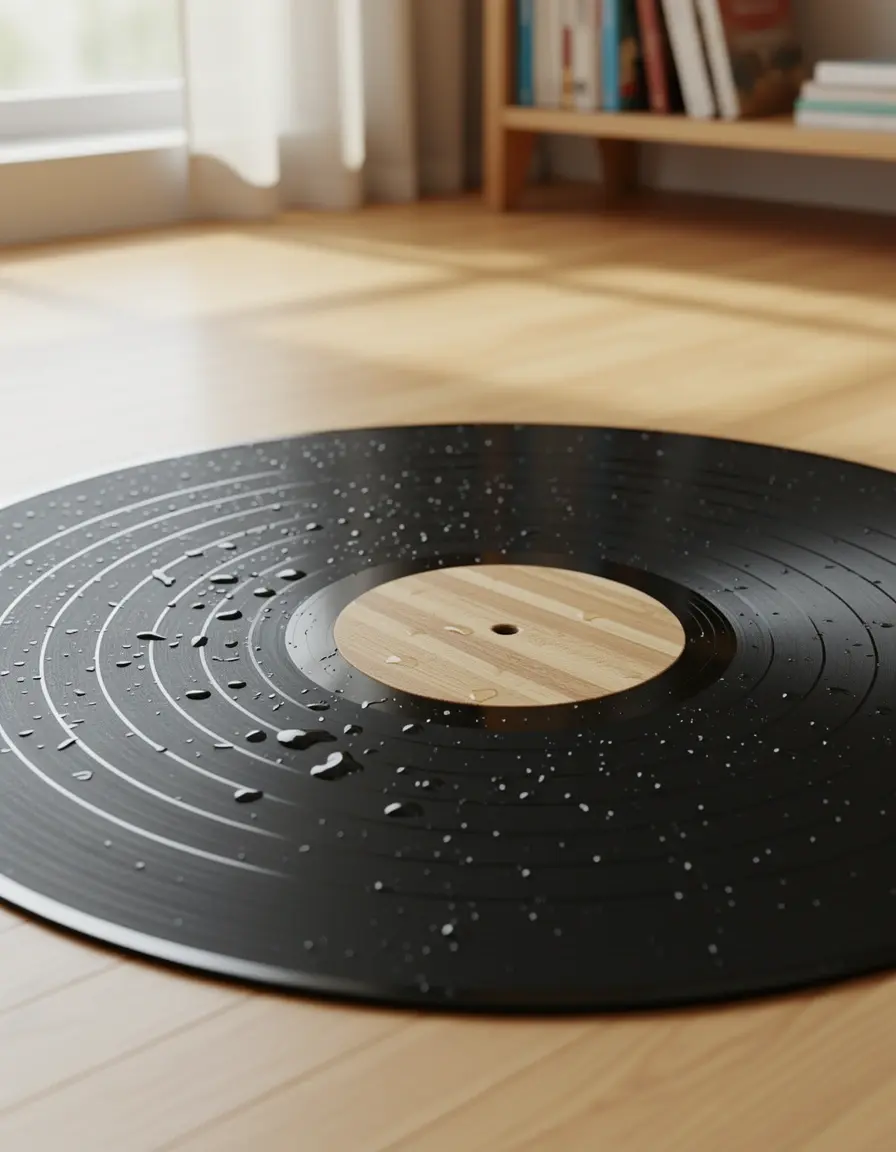 Mantel de vinilo para cuencos de mascotas
