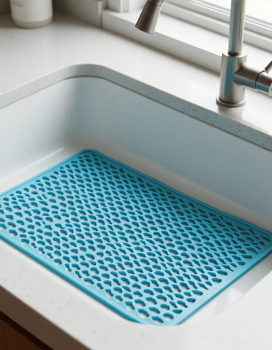 Protector contra salpicaduras de silicona para grifo de cocina
