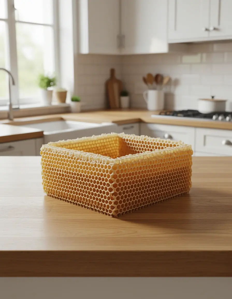 Organizador tipo panal para cajón de cocina