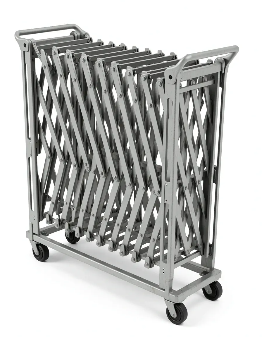 Folding Cart carrito plegable para ahorrar espacio
