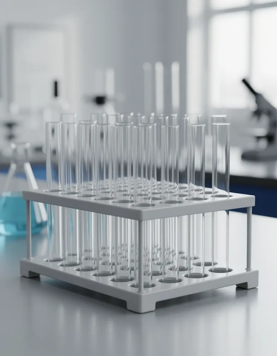 Juego de tubos de ensayo de vidrio para cocina con química