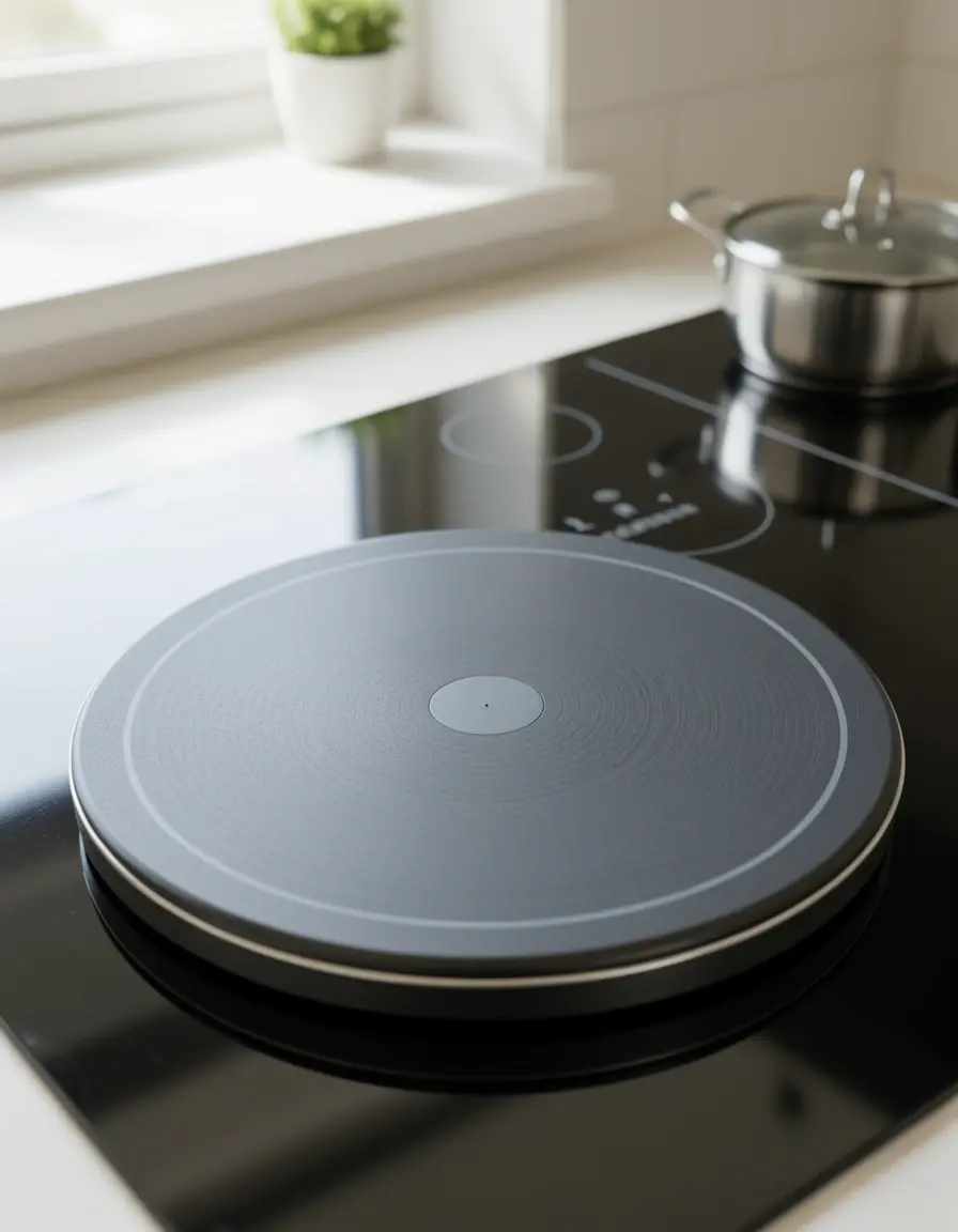 Disco adaptador difusor de calor para utensilios de cocina no compatibles