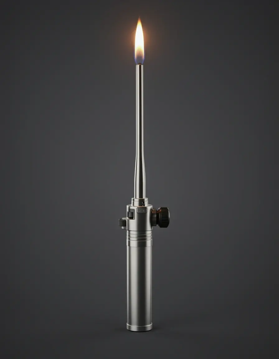 Encendedor de butano de cuello largo ajustable