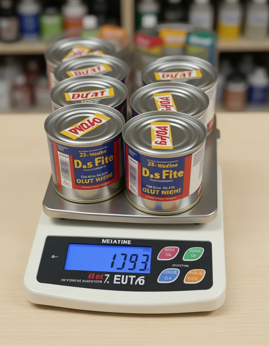Balanza digital para latas de butano
