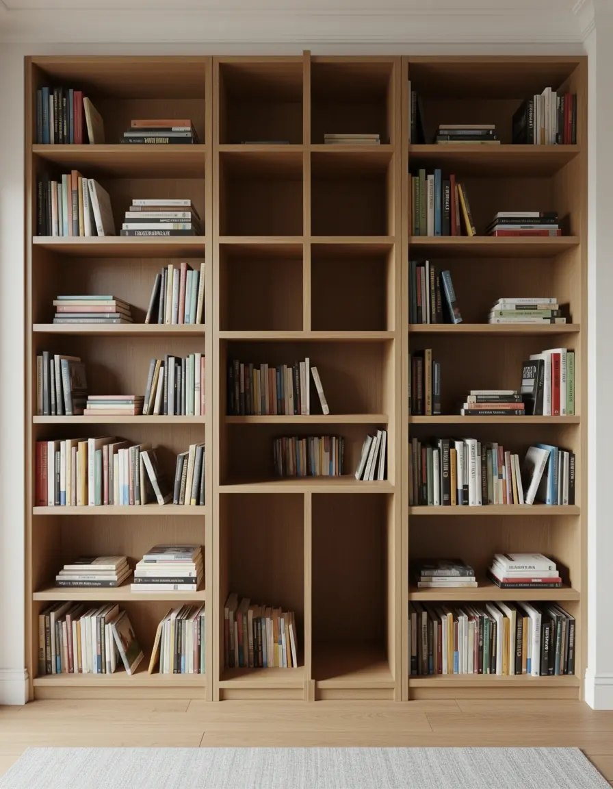 Estantería divisor de espacios para separar cocina y salón