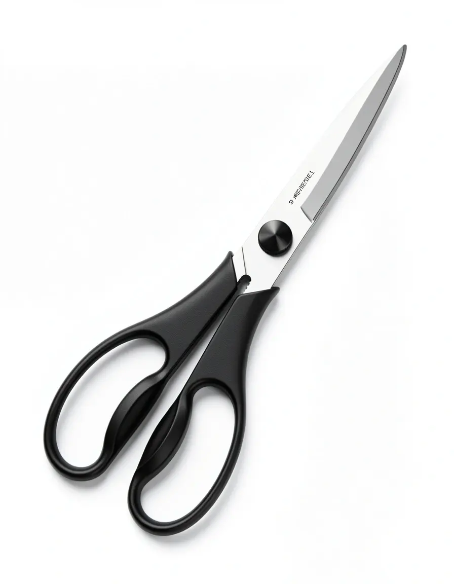 Multi-purpose kitchen scissors cutting herbs