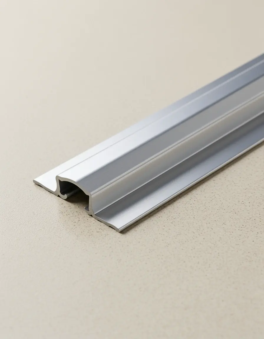 Tiras de acabado para bordes de azulejos en aluminio