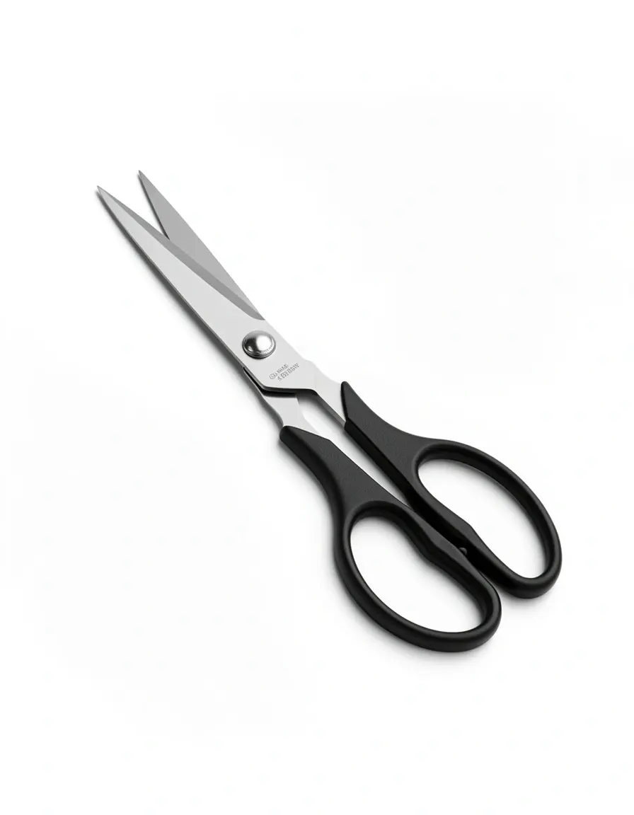 Tijeras de cocina multiusos cortando hierbas frescas