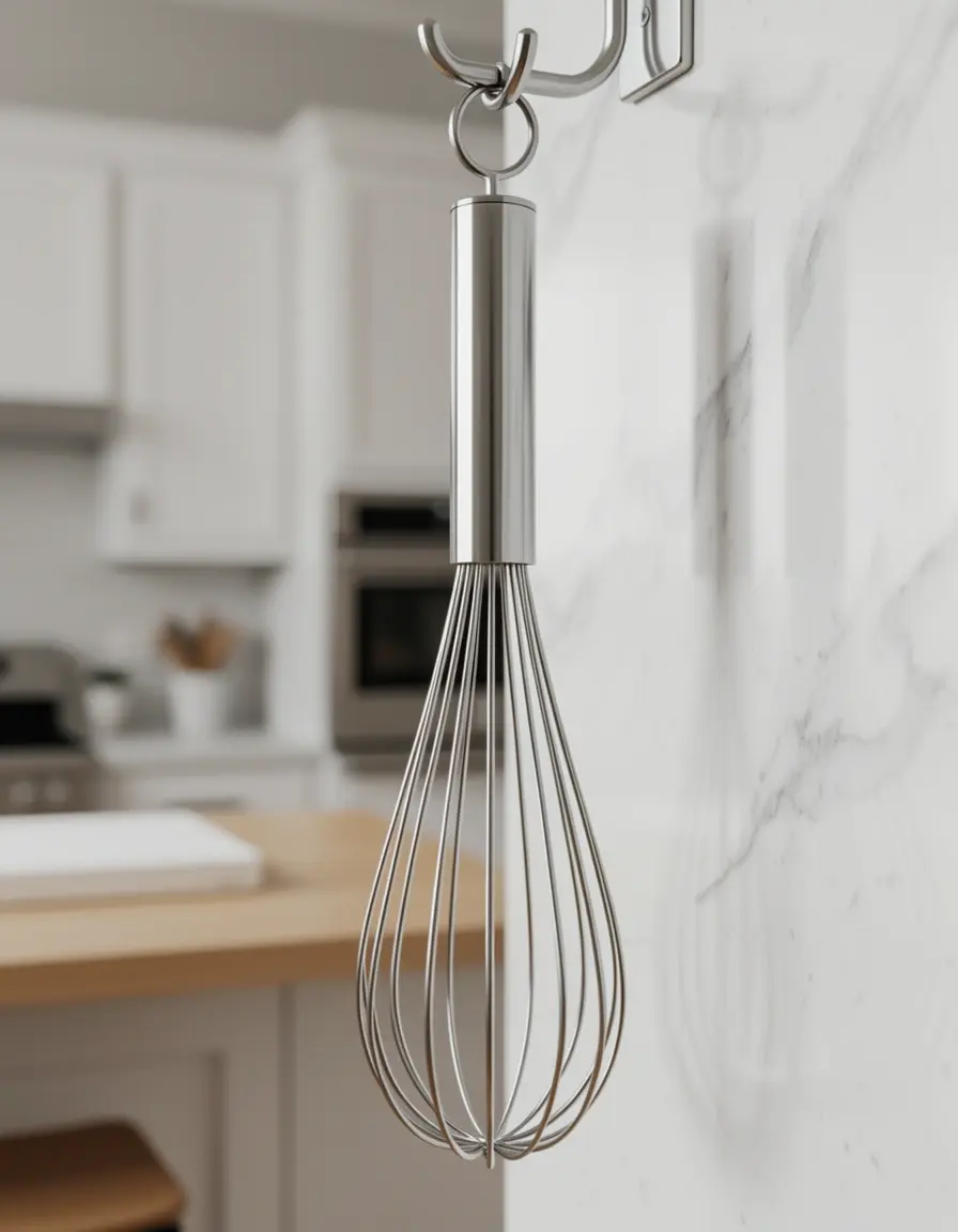 Batidor de varillas de acero inoxidable estilo globo para pintar muebles cocina