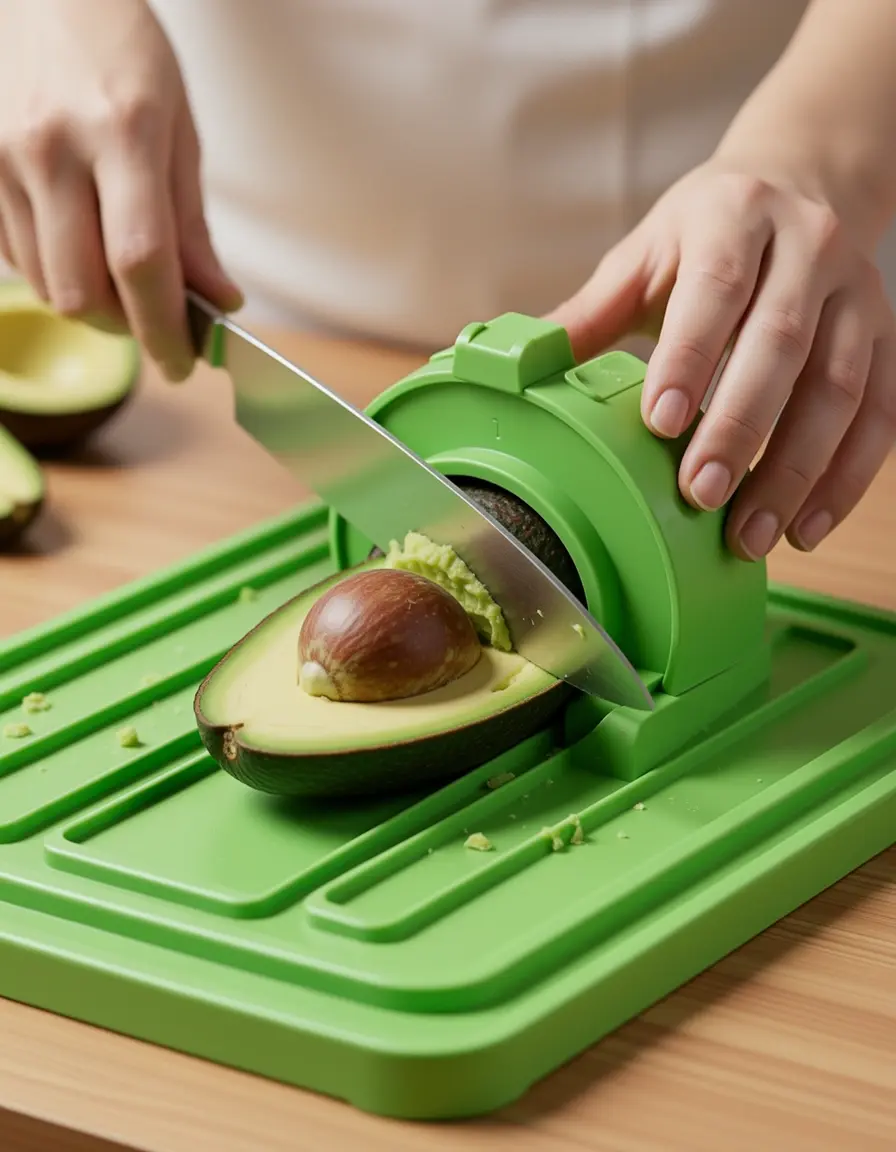 Cortador de aguacate 3 en 1 para desayunos saludables