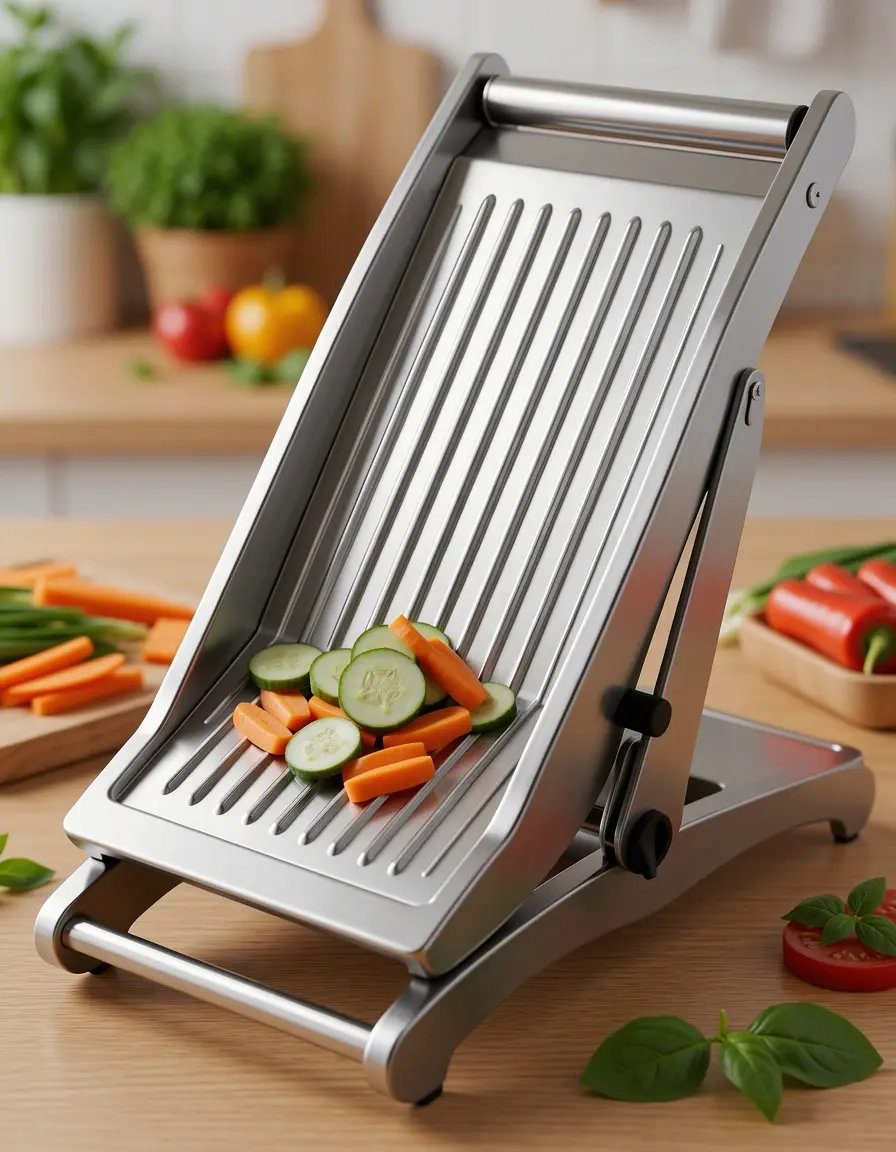 Mandolina de cocina ajustable para cortes perfectos