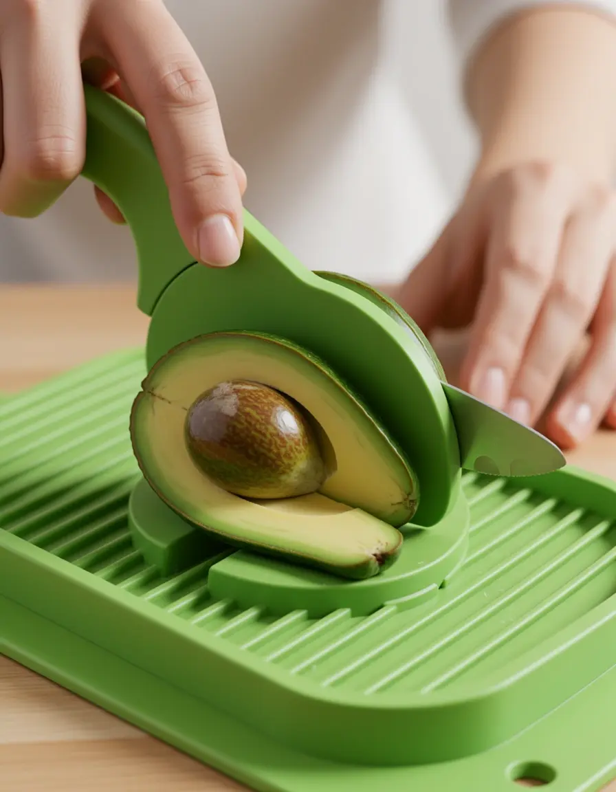 Cortador de aguacate 3 en 1 pelador y deshuesador