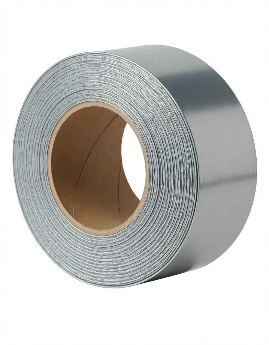 Rollo de cinta de aluminio para sellar ductos de ventilación