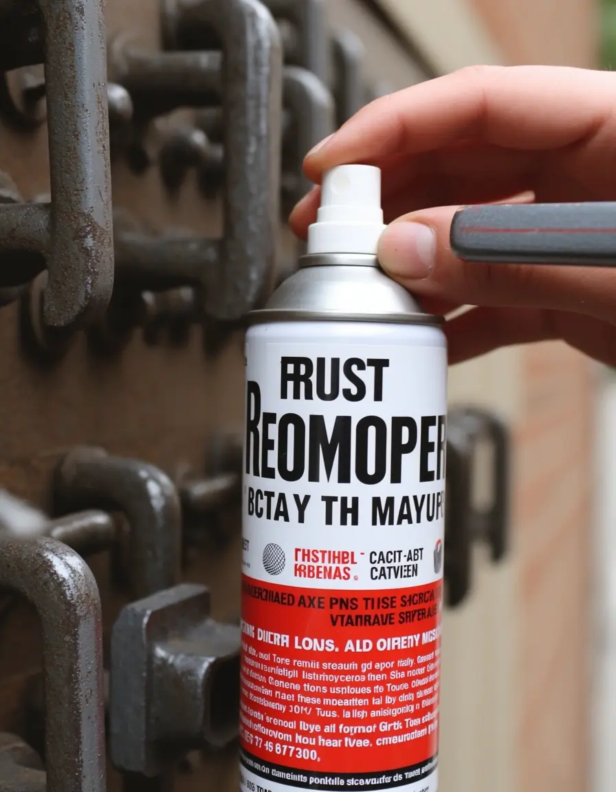 Spray eliminador de óxido para herrajes de cocina