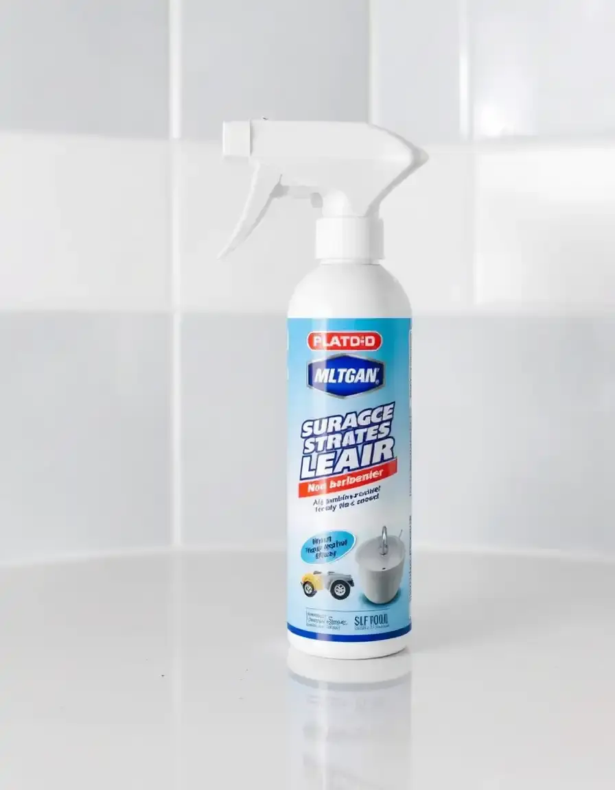 Limpiador de superficies blancas no abrasivo en spray para cocina blanca