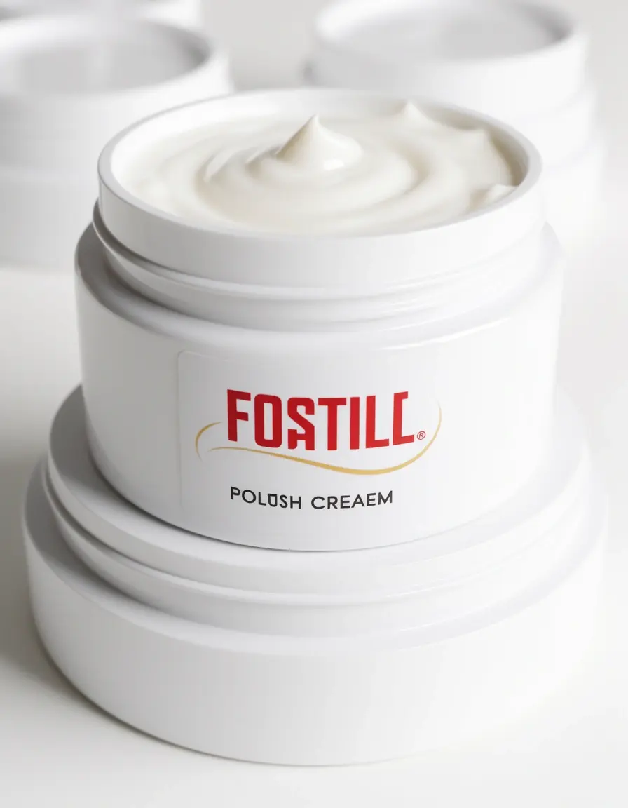Crema pulidora para electrodomésticos blancos con acabado brillante