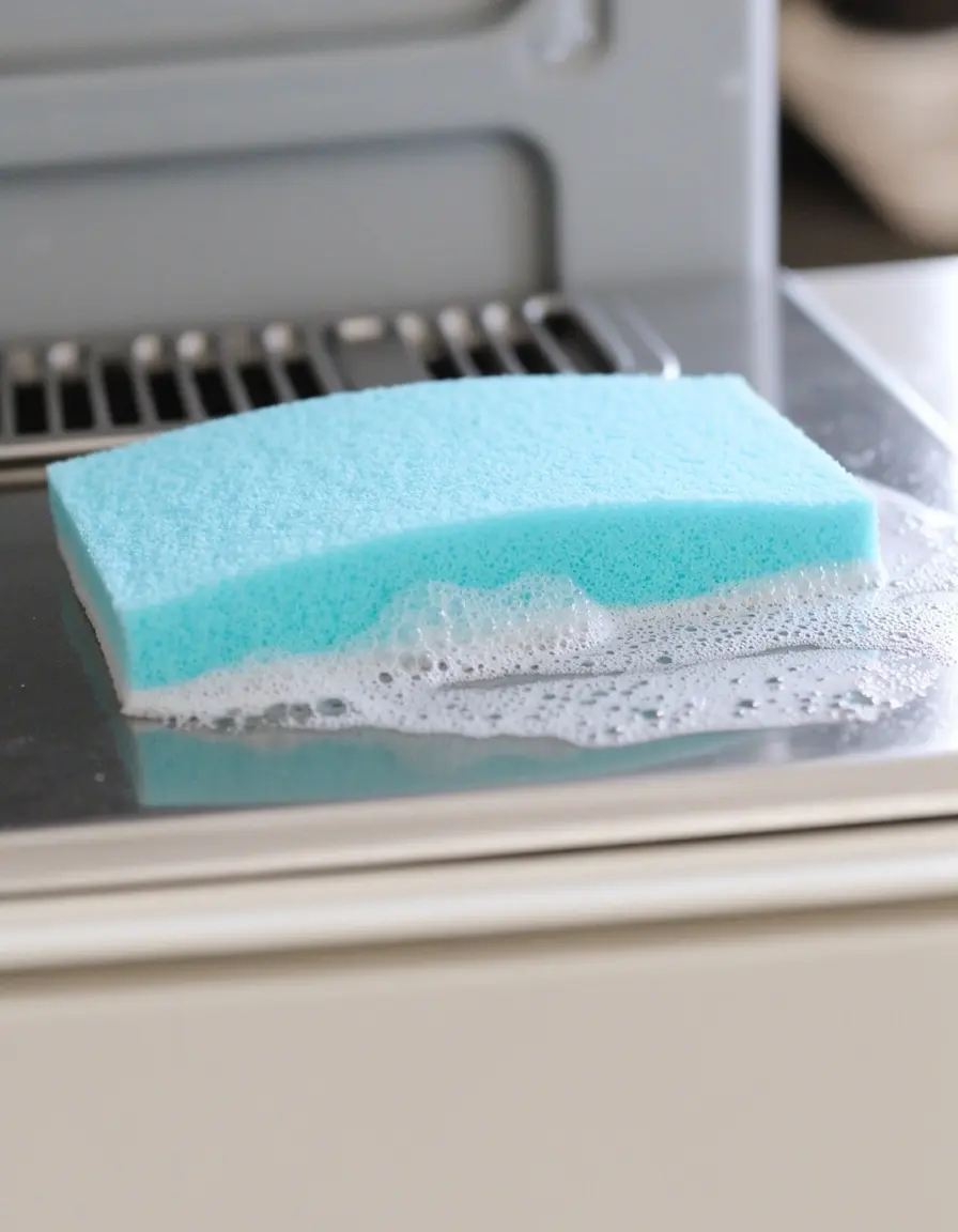Toallitas húmedas para limpieza rápida de armarios de cocina blancos